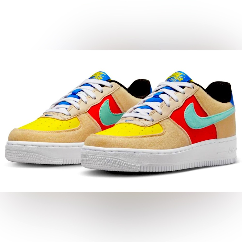 Nike Colorful Air Force 1 Sneakers - Picture 7 of 8